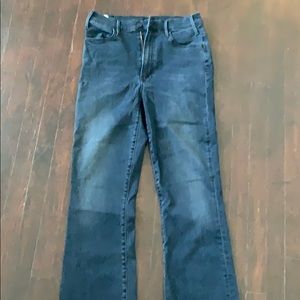 Mother denim hustler ankle fray, size 29